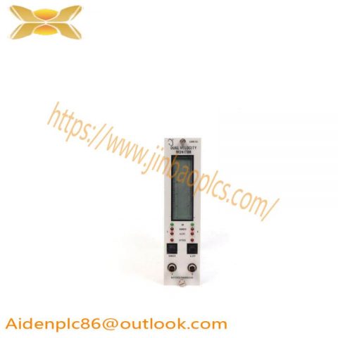 Bently Nevada 3300/55 Dual Velocity Monitor for Enhanced Machinery Vibration Monitoring