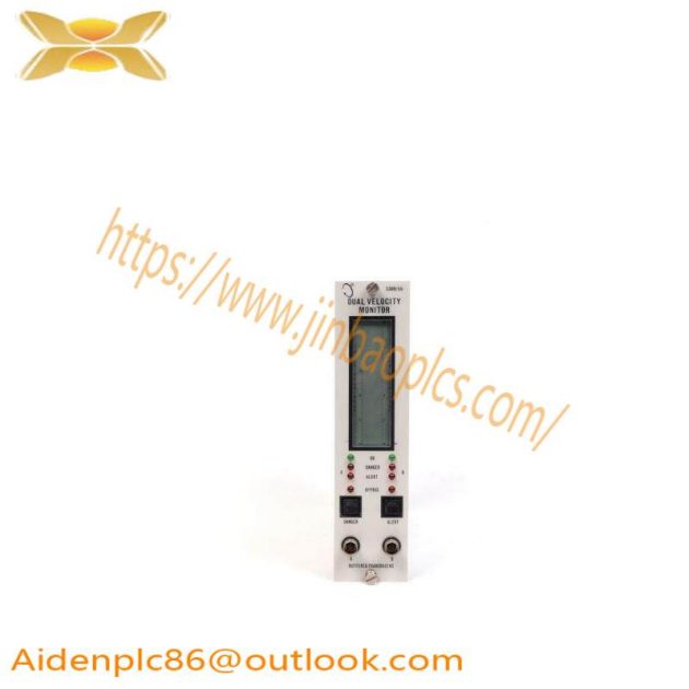 Bently Nevada 3300/55 Dual Velocity Monitor for Enhanced Machinery Vibration Monitoring