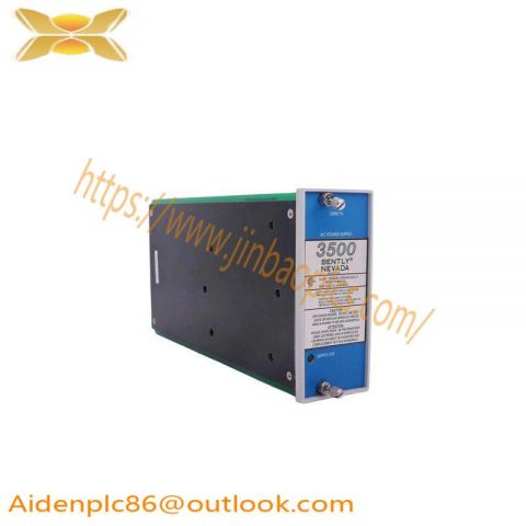 Bently Nevada 3500/15 106M1079-01 Power Supply Module: Precision Engineering for Industrial Control