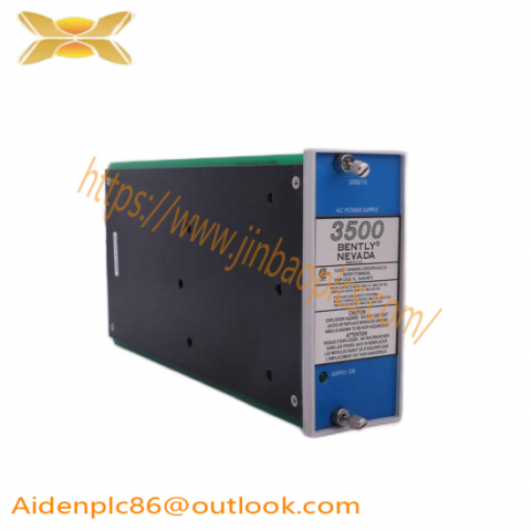 Bently Nevada 3500/15 133292-01: Industrial Automation Solutions for Enhanced Performance