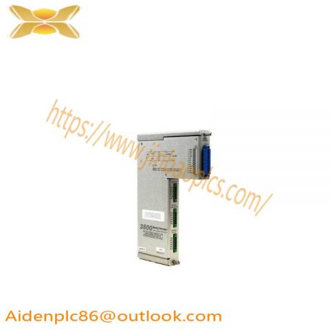 Bently Nevada 3500/61 136711-02: High-Performance I/O Module with Internal Barriers and Terminations