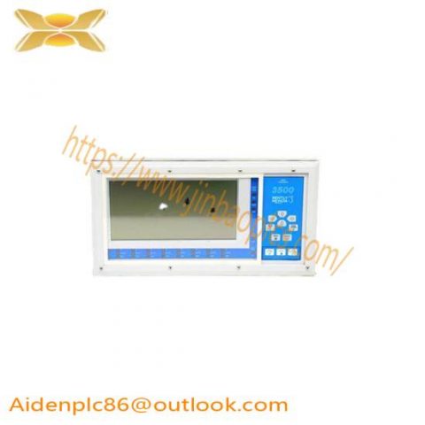 Bently Nevada 3500/93-05-00-02-00: Advanced Industrial Control System Display