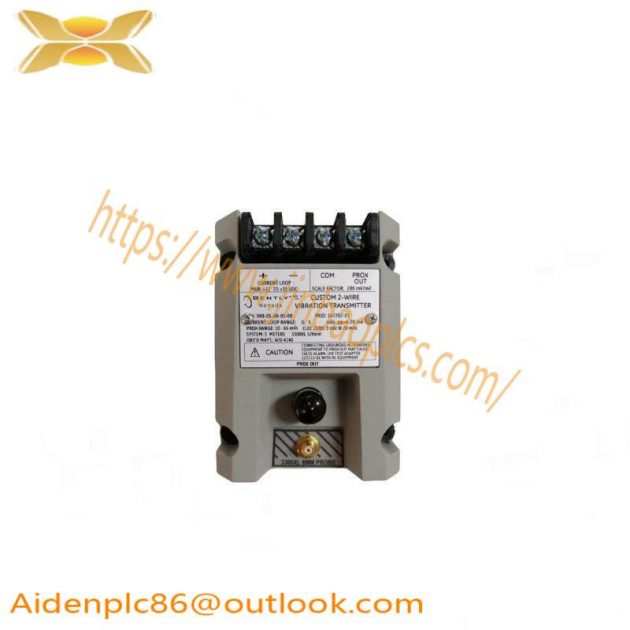 Bently Nevada 990-10-XX-01-05 Vibration Transmitter, Precision Instrument for Rotating Machinery Monitoring