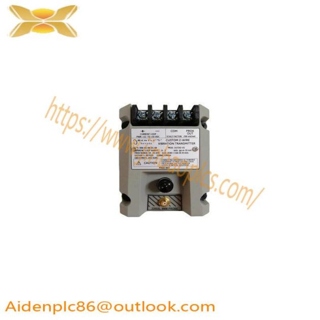 BENTLY NEVADA 991-05-50-01-00 Thrust Transmitter - Precision Engineered for Industrial Control