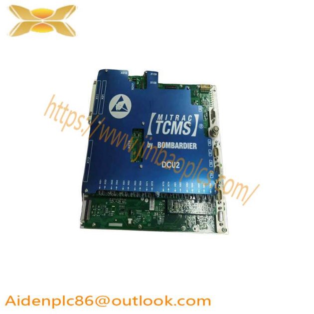 Bombardier DCU2 DCC 2580B Drive Control Unit: Industrial Control Module