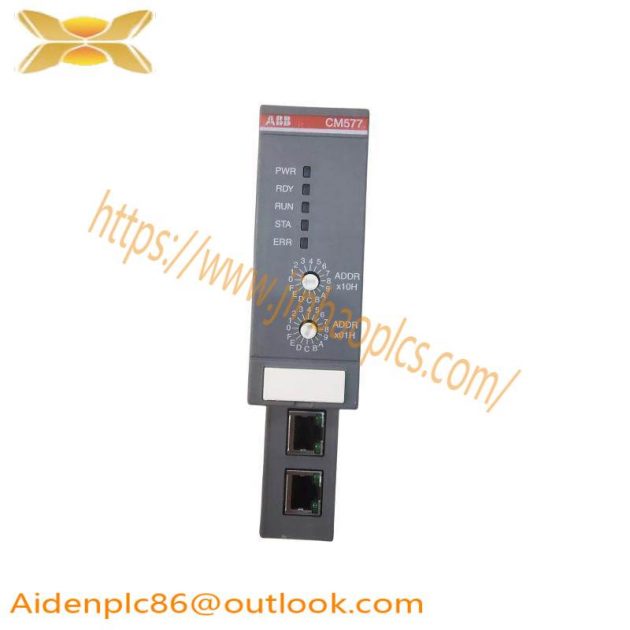 ABB CM577-ETH Communication Module: Ethernet Switch for Industrial Automation