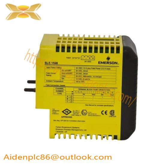 emerson_kj2201x1-ba1_12p3162x252_sls1508_logic_solver_1.jpg EMERSON KJ2201X1-BA1 SLS1508 Logic Solver - Advanced Control Module