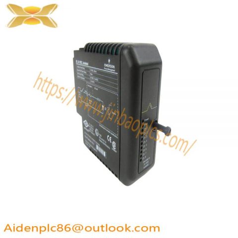 EMERSON KJ3001X1-BA1 | 12P0549X112 | Isolated Discrete Input Module | PLC Accessories