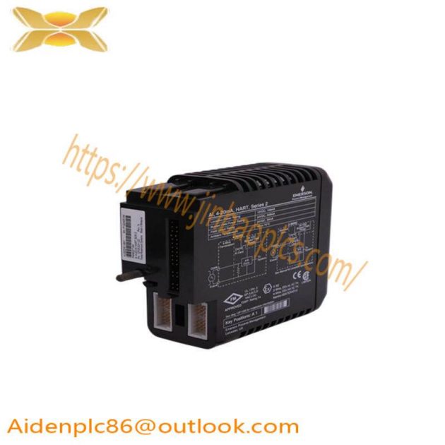 Emerson KJ3002X1-BA1 12P0680X072 VE4003S2B2 - High Precision Analog Input HART Module for DeltaV Systems