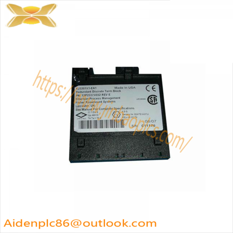 EMERSON KJ3201X1-EA1: Redundant Discrete Terminal Block for Industrial Control Systems