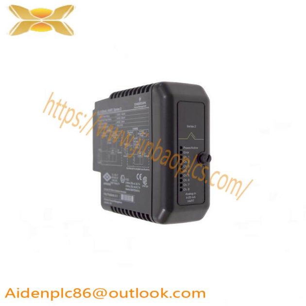EMERSON KJ3222X1-BA1 | 12P2532X142 DeltaV™ Analog Input Card