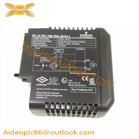 EMERSON KJ3241X1-EA1 - Advanced Interface Module for Industrial Control Systems