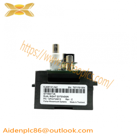 Emerson KJ4001X1-NA1 Cable Extender | PLC | Dual Right | DeltaV