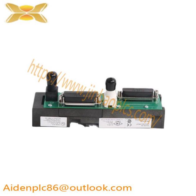 Emerson KJ4001X1-NA1 REV:C Dual Right Cable Extender for DeltaV System
