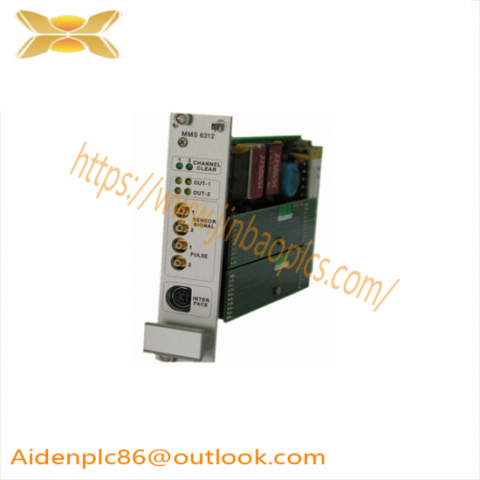 EMERSON MMS6312 Monitoring Module - Precision Engineered for Industrial Control