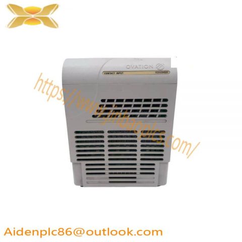 Emerson Ovation 1C31234G01 Contact Input Module - High Precision Control for Industrial Automation