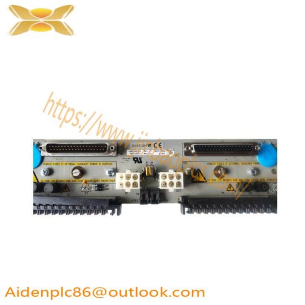 Emerson Ovation 3A99266G01: Local Input Output Transition Panel
