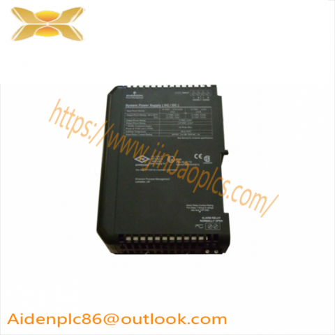 EMERSON VE4015: Precision Pulse Count Input Card for Industrial Control Systems