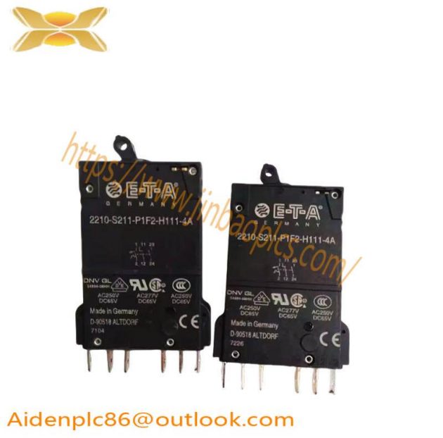 ETA Modular Circuit Breaker, 2210-S211-P1F2-H111-4A, Thermal Type