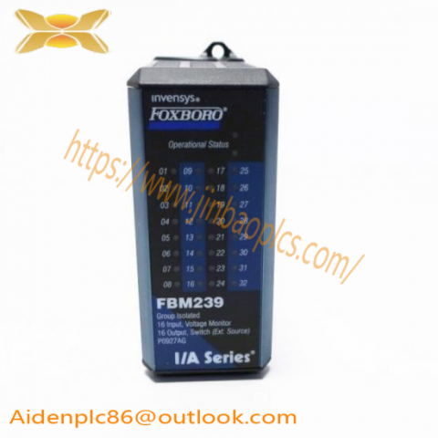 Foxboro FBM239 P0927AG: Precision Voltage Monitor, 16 Input/Output Modules