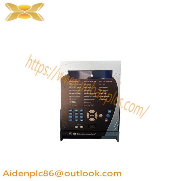 GE Multilin 469-P5-HI-A20-E-H Motor Management Relay, Designed for Medium & Large Motor Protection