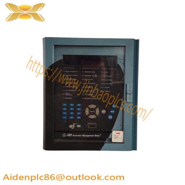 GE 489-P1-HI-A20-E-H: Precision Engineered Generator Management Relay