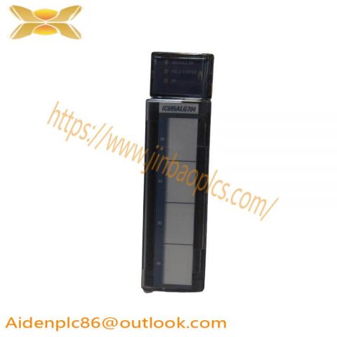 GE Fanuc IC695ALG704: 4-Channel Analog Output Module for Industrial Automation