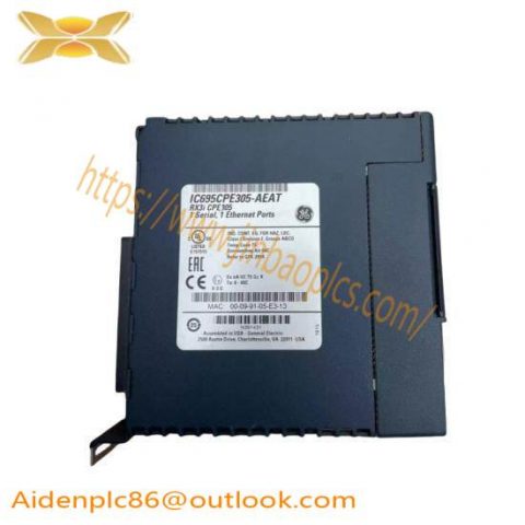 GE Fanuc IC695CPE305 CPU - Advanced Industrial Control Solution