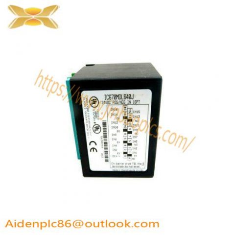 GE IC670MDL640 16-Point Discrete Output Module