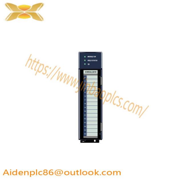 GE IC695ALG616 Analog Input Module - Advanced Control Solutions for Industry
