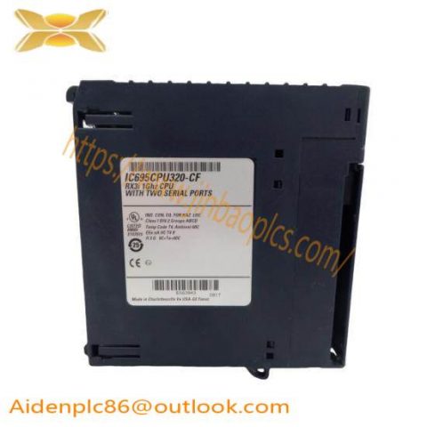 GE IC695CPU320 CF - High-Performance Control Engine for Industrial Automation
