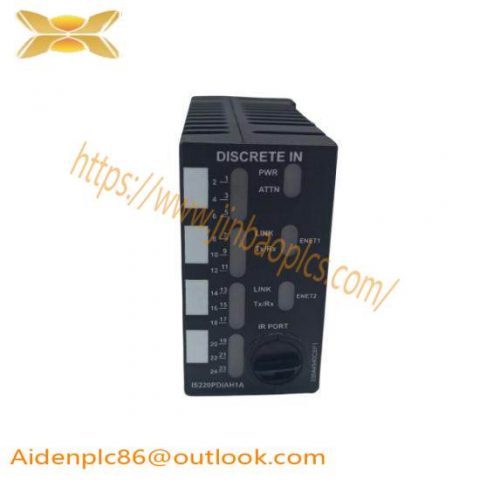 GE IS220PDIAH1A: Discrete I/O Pack for Industrial Automation