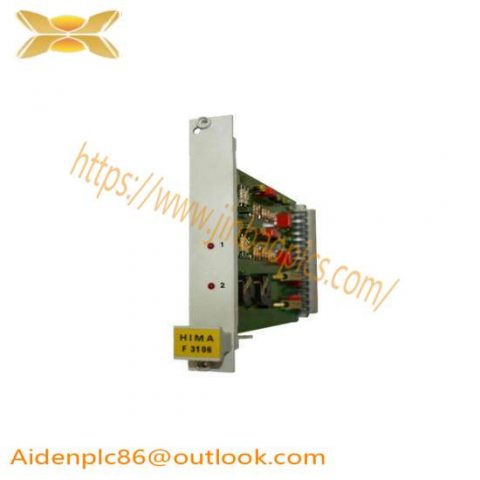 HIMA F3106 PLC CARD - Control & Automation Solution by HIMA