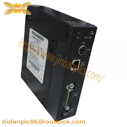 GE IC693CPU363 Single Slot CPU Module: High-Performance Control Core