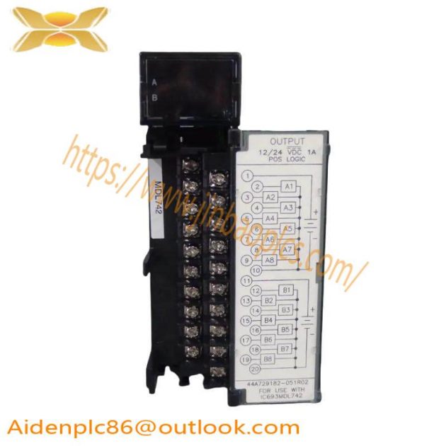 GE IC693MDL742C ESCP Output Module: Advanced Industrial Control Solutions