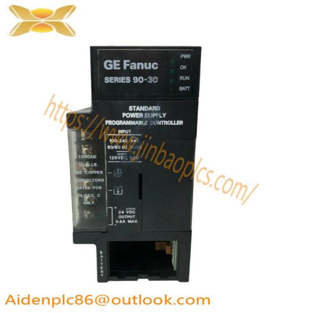 GE IC693PWR321T - Advanced Power Supply Module, Designed for Industrial Control Applications