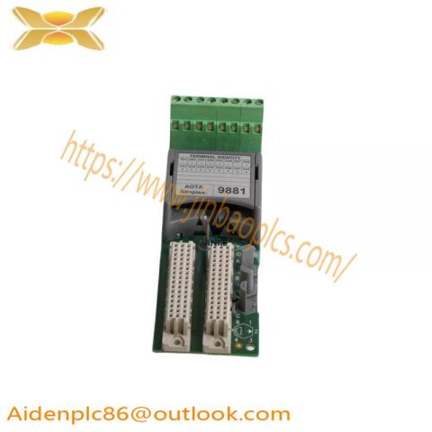 ICS Triplex T9881: High-Precision Analogue Output Module for Industrial Control Systems