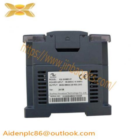 Inovance H2U-2416MR Programmable Controller, Industrial Control Module