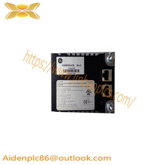 GE IS220PGENH1A, REV E: Advanced Control Boards for Turbines