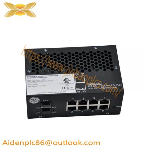 GE IS420ESWAH3A Mark VIe Series IONet Switch - High-Speed Ethernet Networking Solution