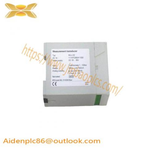 KFG LEVEL MUL-D2 - Messumformer Transducer, Precision Measuring Device for Industrial Applications