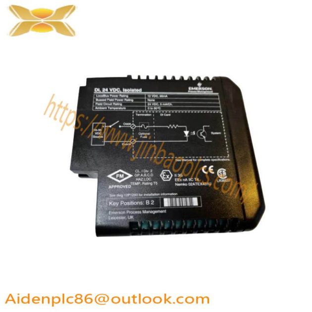 EMERSON KJ3001X1-BA1 1290549X152: Industry-leading Automation Module for Precision Control
