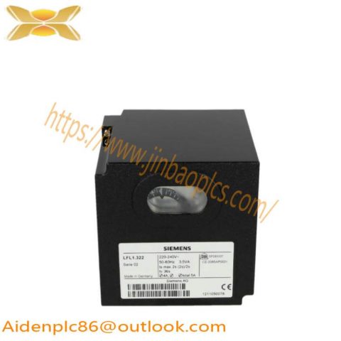 SIEMENS LFL1.322 - Gas Burner Control Module, Advanced Industrial Automation
