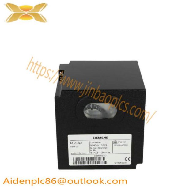 SIEMENS LFL1.322 - Gas Burner Control Module, Advanced Industrial Automation