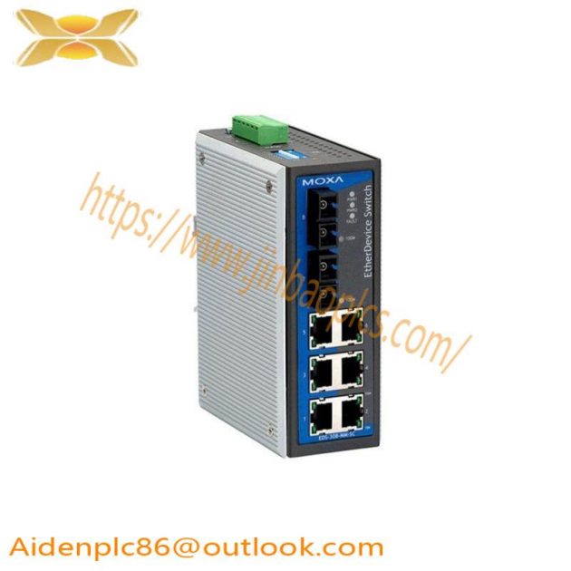 MOXA EDS-308-M-SC Industrial Ethernet Switch, Advanced Networking Solutions