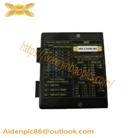 MX Controls IMS CS100-401, Industrial Automation Module, Advanced Control Solutions