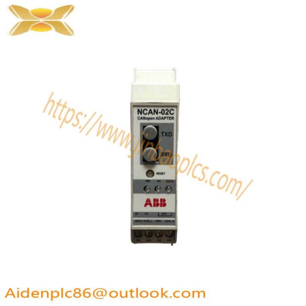 ABB NCAN-02C Adapter Board, Industrial Control Module