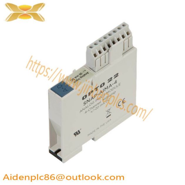 Opto 22 SNAP-AIMA-4 Analog Current Input Module: Advanced Industrial Control Solution
