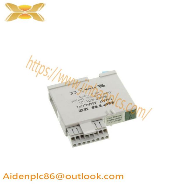 Opto 22 SNAP-AOV-27 Analog Output Variable I/O Module