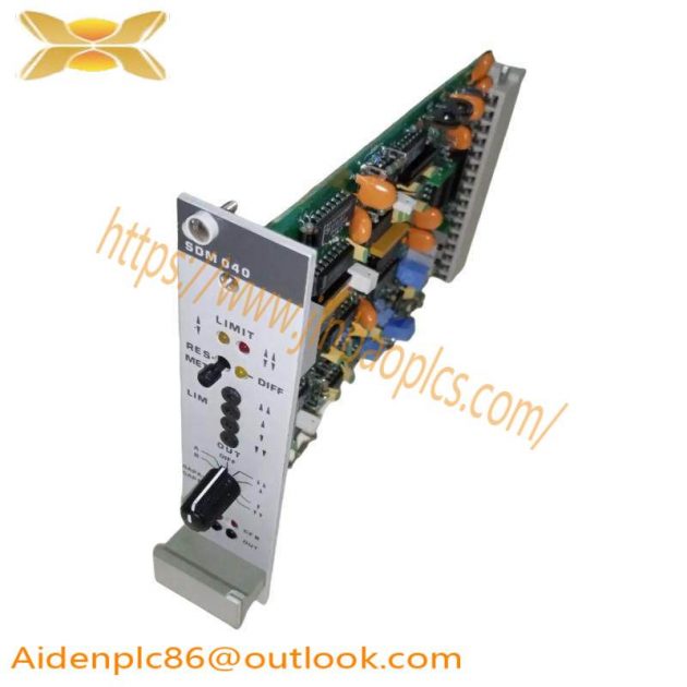 Philips SDM040 Control Module, High-Power Electronics, Industrial Automation